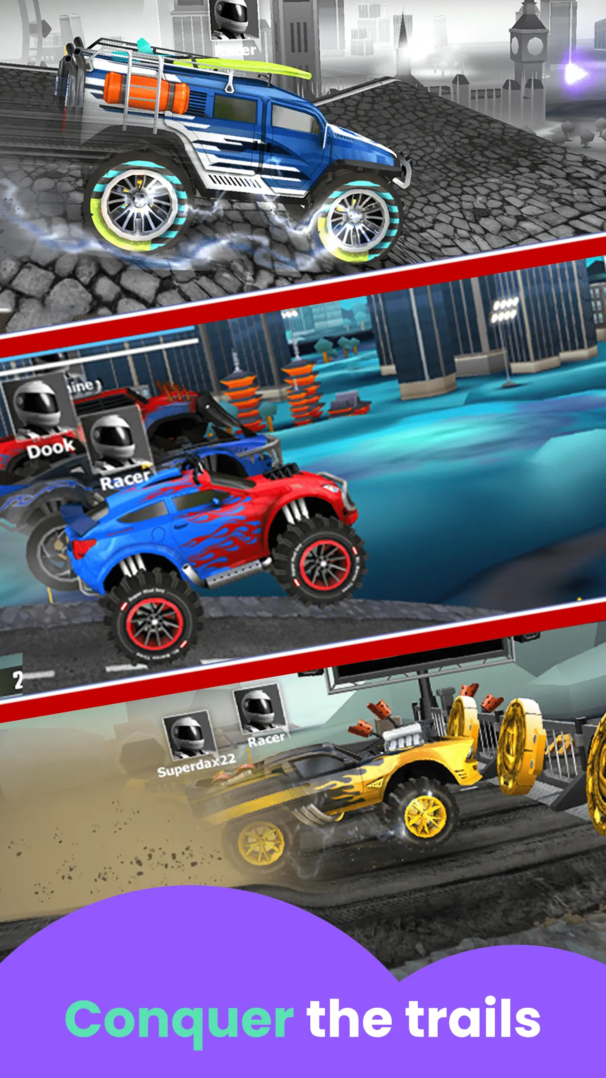 race cars game gameplay screenshot 3
